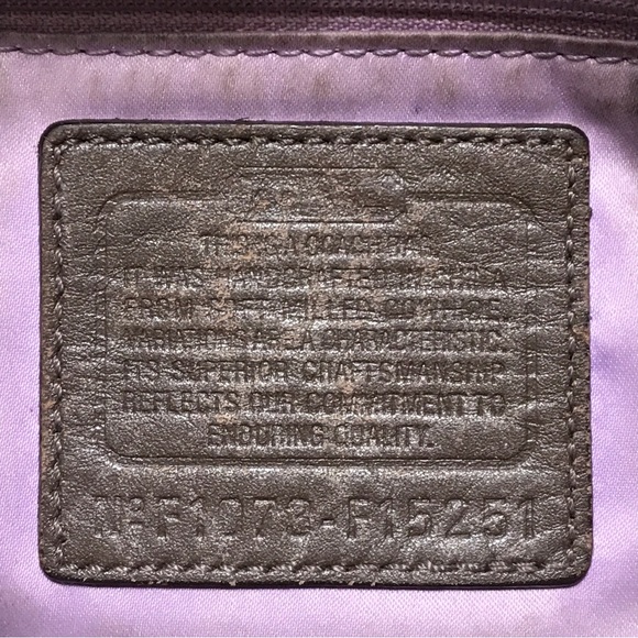 🐙Coach Chocolate Brown Pebble Leather Bag🐙 - Picture 3 of 8